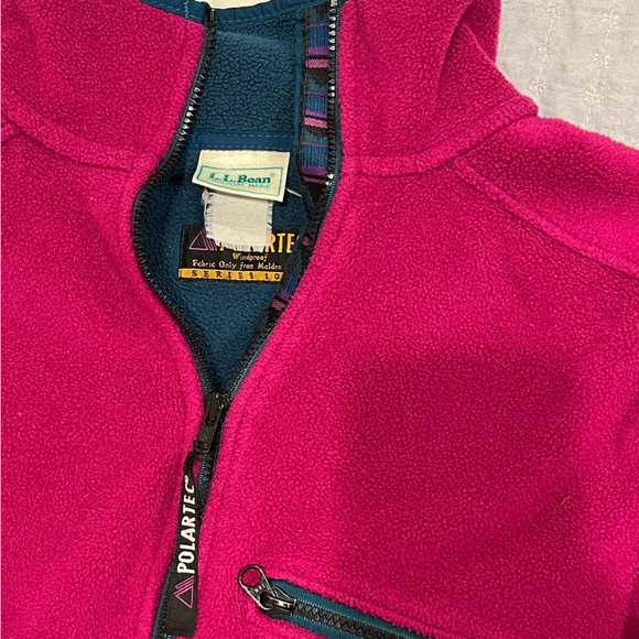 Vintage LL Bean windproof womens fleece - Picture 2 of 4